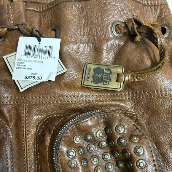 Frye Brooke Studded Drawstring Bucket Bag - Picture 3 of 5